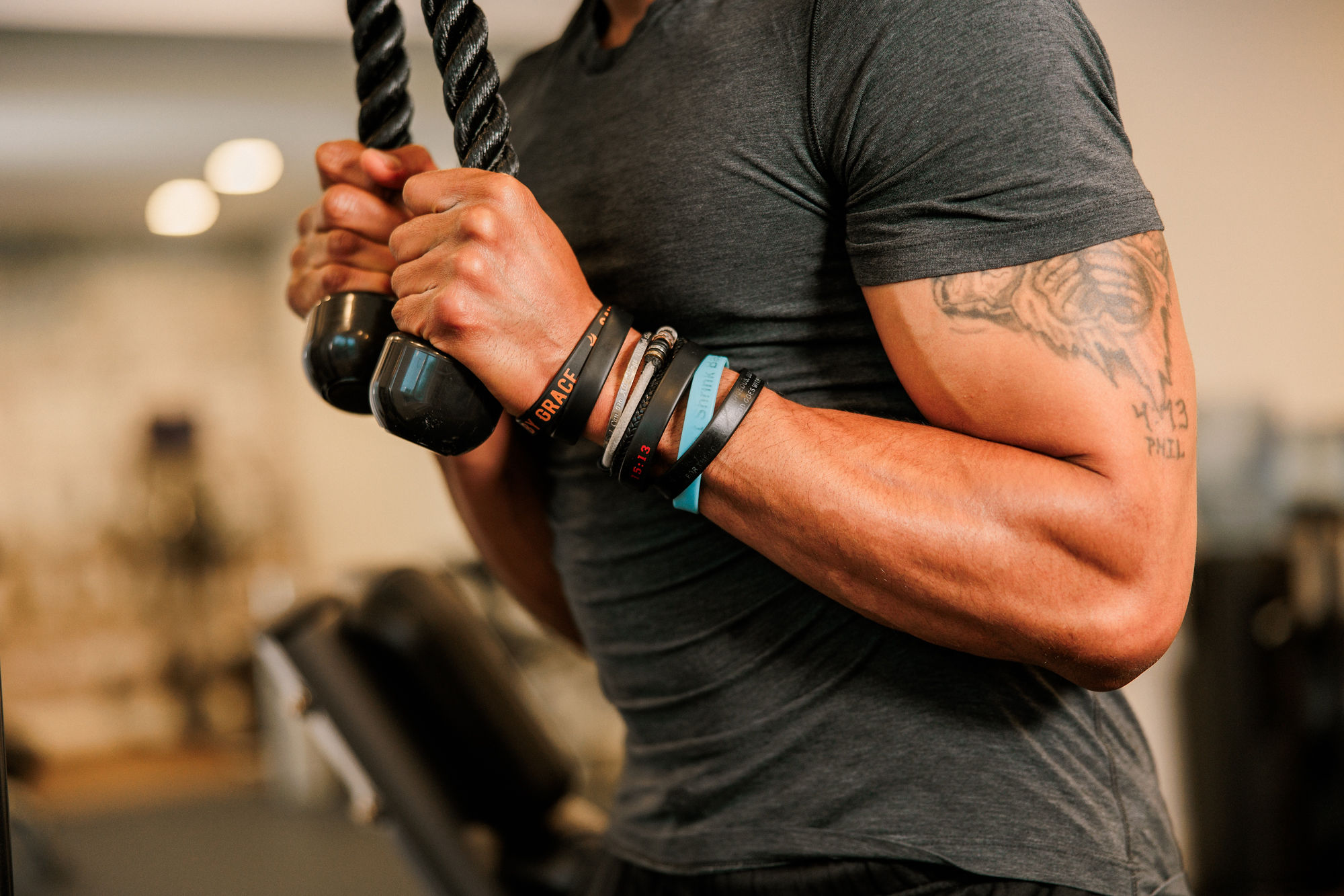Modern fitness center at YourSpace Hotels Chesapeake featuring cardio and strength equipment for extended-stay guests.